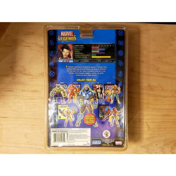 🗨🧬 Toybiz Marvel Legends X-men X-23 - Purple Version TOY BIZ (No BAF) 🧬🗨 - Picture 2 of 2